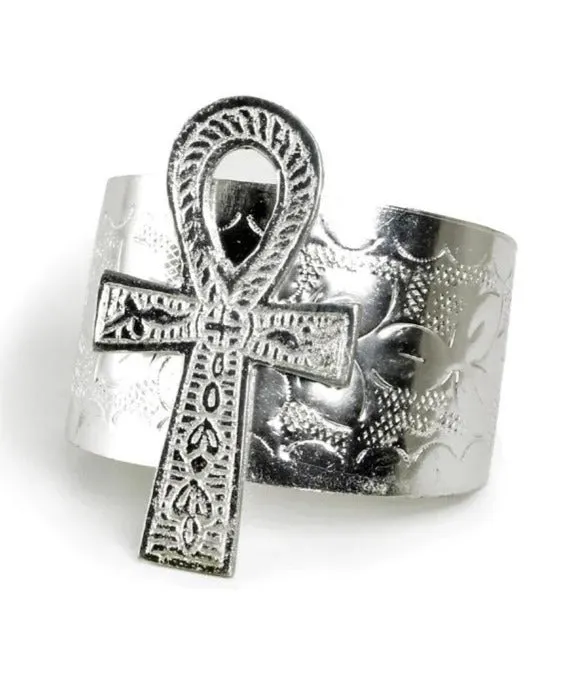 Antique Ankh Cuff Bracelets