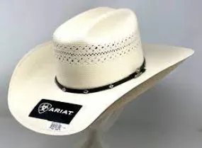 Ariat 20X Ivory Double S Straw