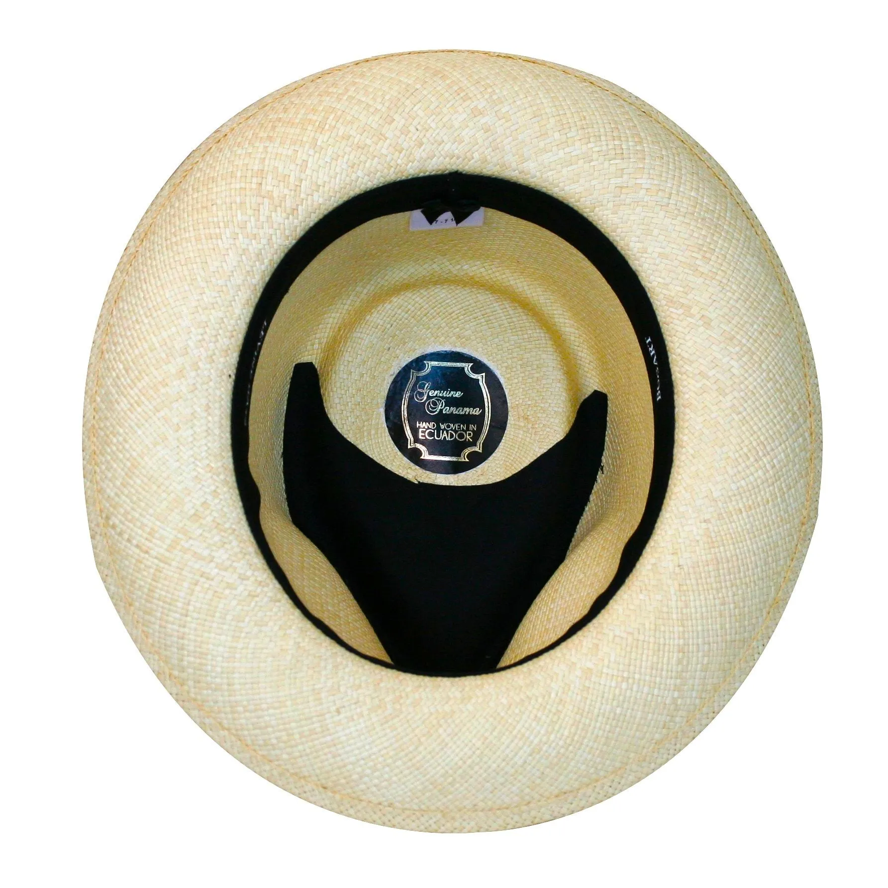 Bogart Handwoven Authentic Panama Fedora by Levine Hat Co.