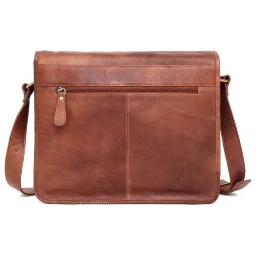 BOLTON Leather Messenger Bag for Men