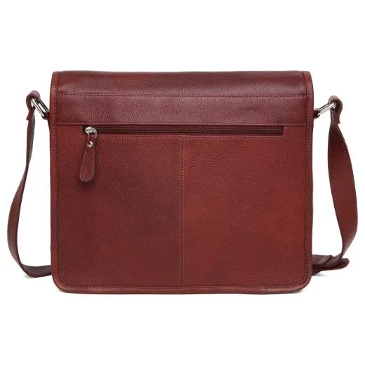 BOLTON Leather Messenger Bag for Men