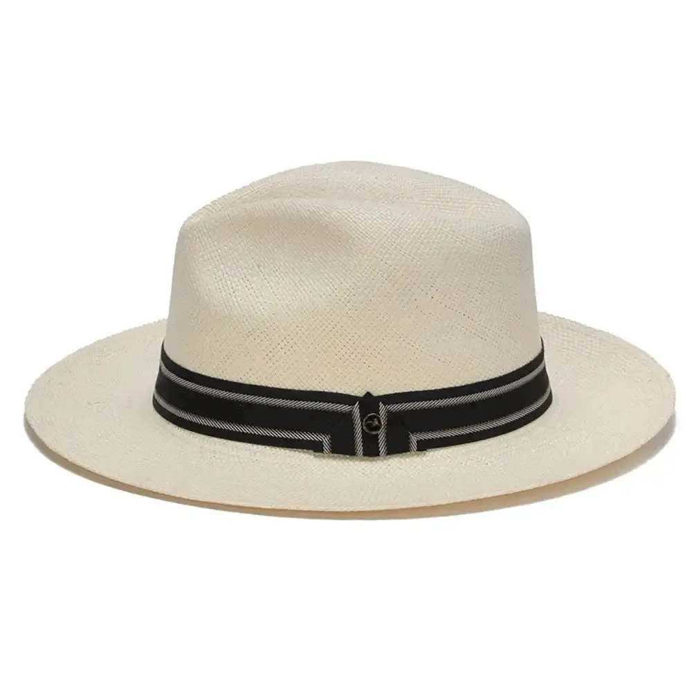 California Hats Montana - Panama Straw Fedora Hat