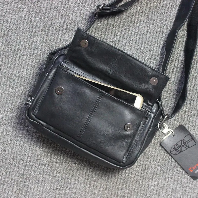 Chicmy- Soft Leather Messenger Bag