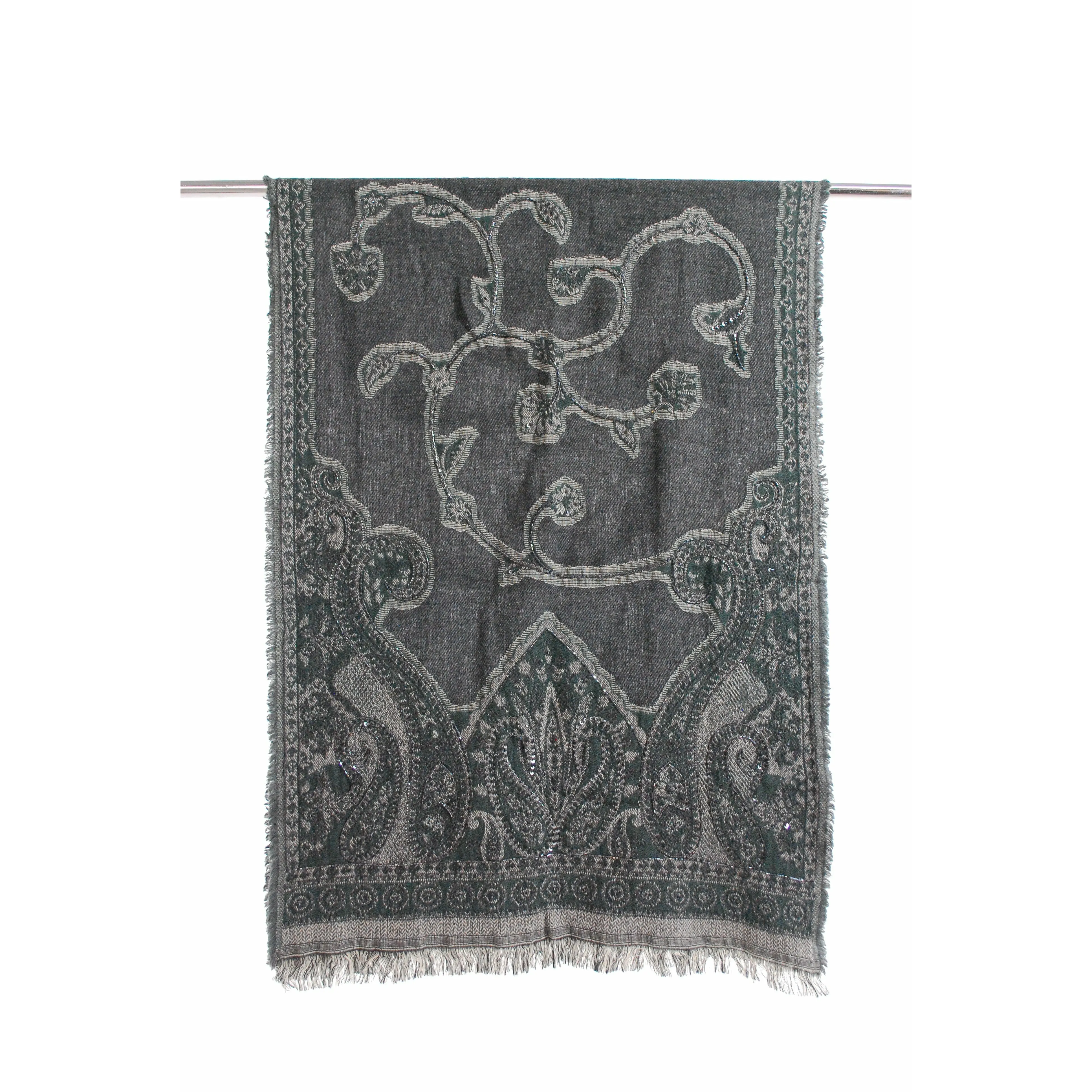 Cocktail Charcoal Scarf