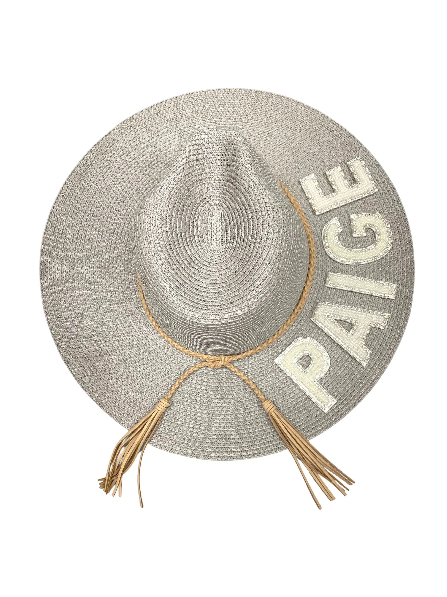 CUSTOM STRAW HAT