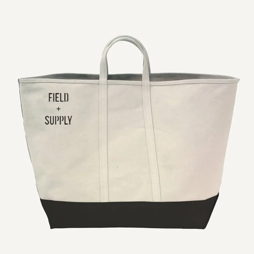 F S Large Canvas Tote Bag