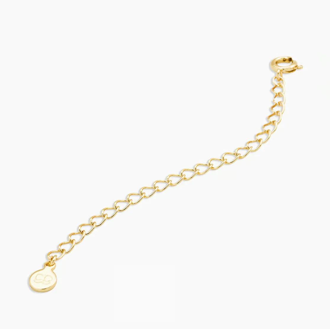 gorjana 3" gold necklace extender chain