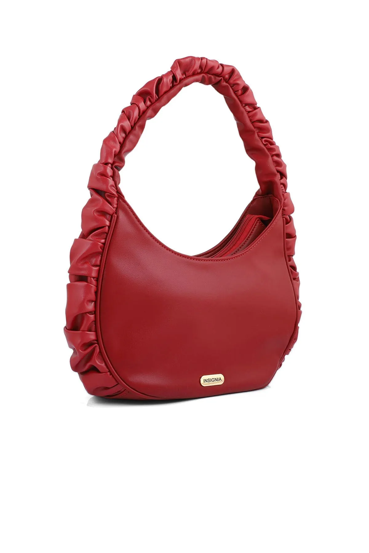 Hobo Hand Bags B15009-Maroon