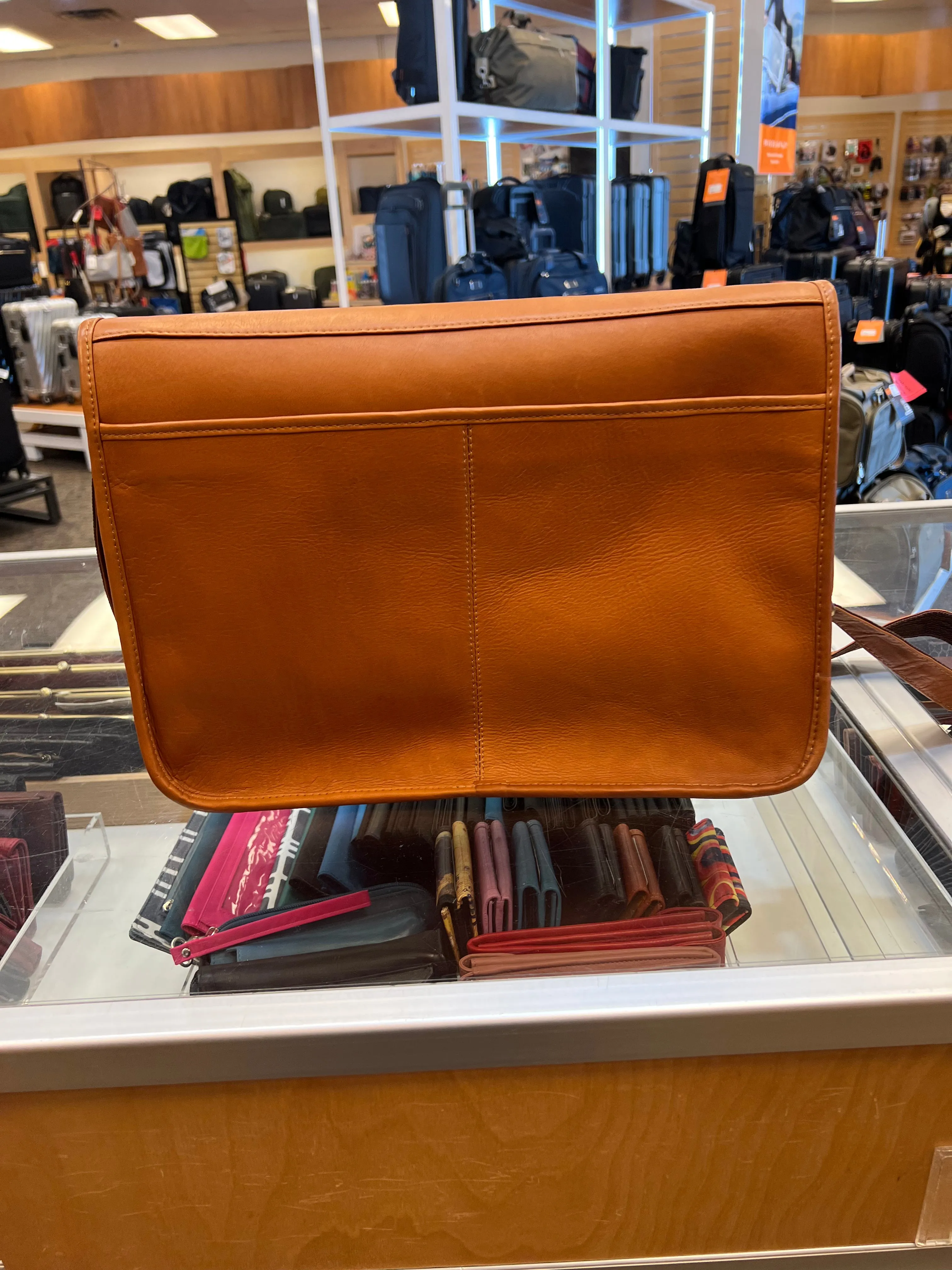 Leather Messenger Bag