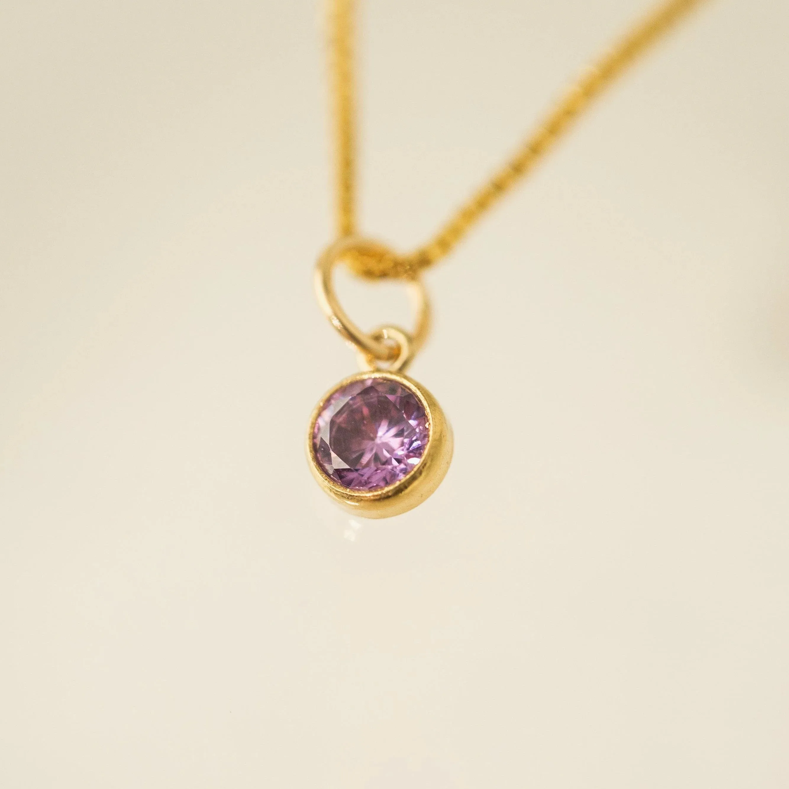 Lover's Tempo Birthstone Necklaces