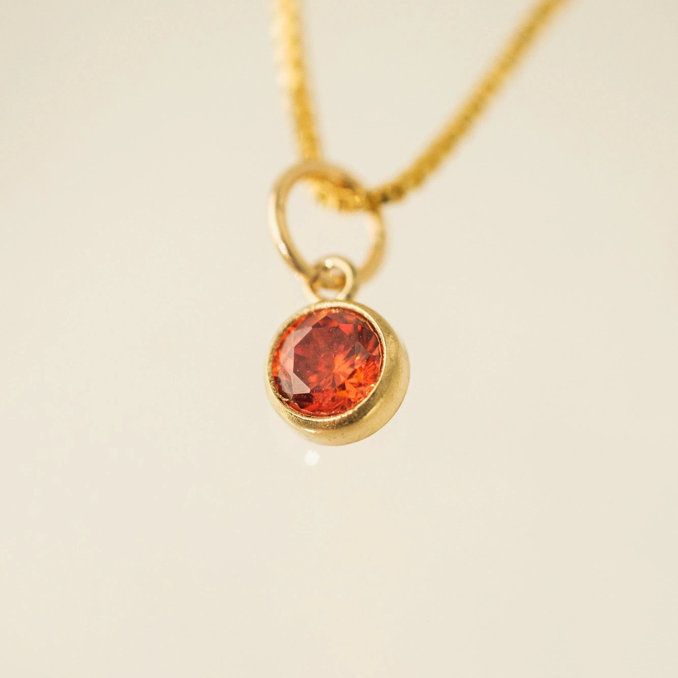 Lover's Tempo Birthstone Necklaces