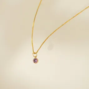 Lover's Tempo Birthstone Necklaces