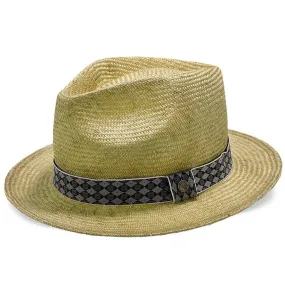 Midnight Luxe - Walrus Hats Sisal Straw Fedora Hat w/ Band