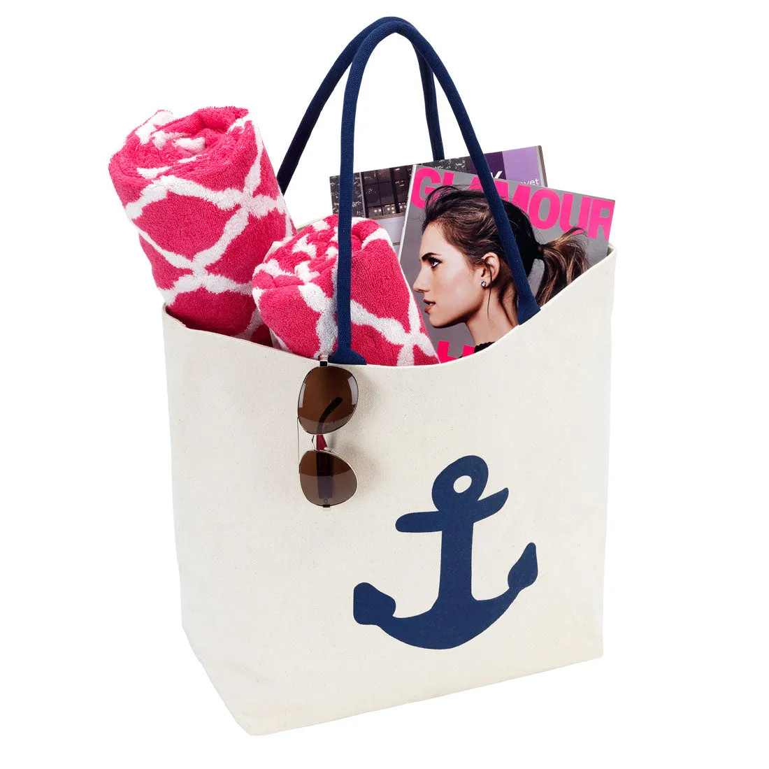 Nautical Canvas Tote Bags