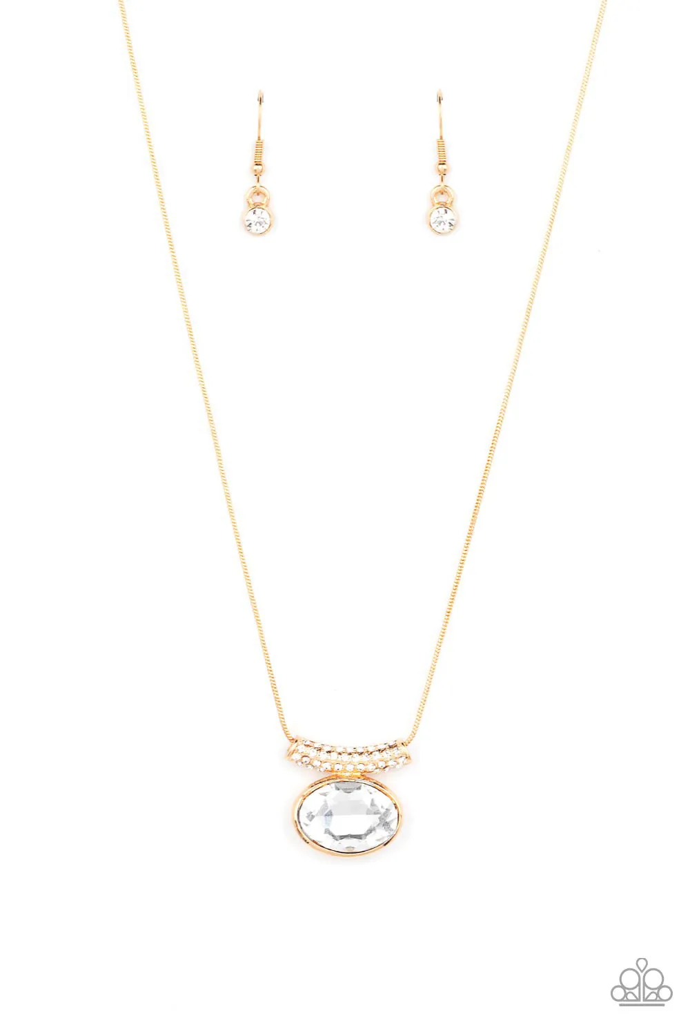 Necklaces Pristinely Prestigious - Gold