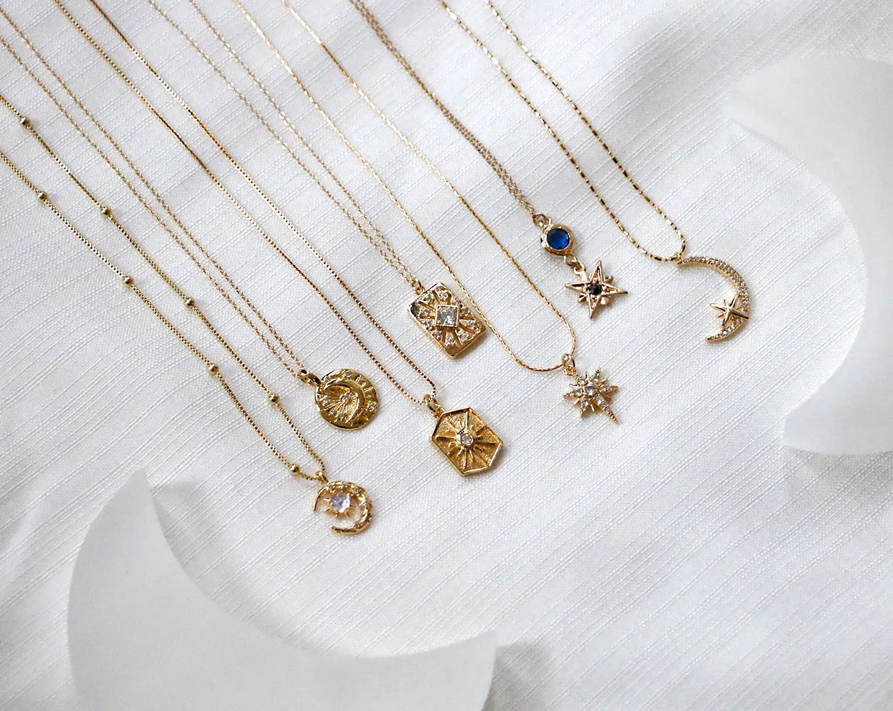 Nuance Celestial Charm Necklaces