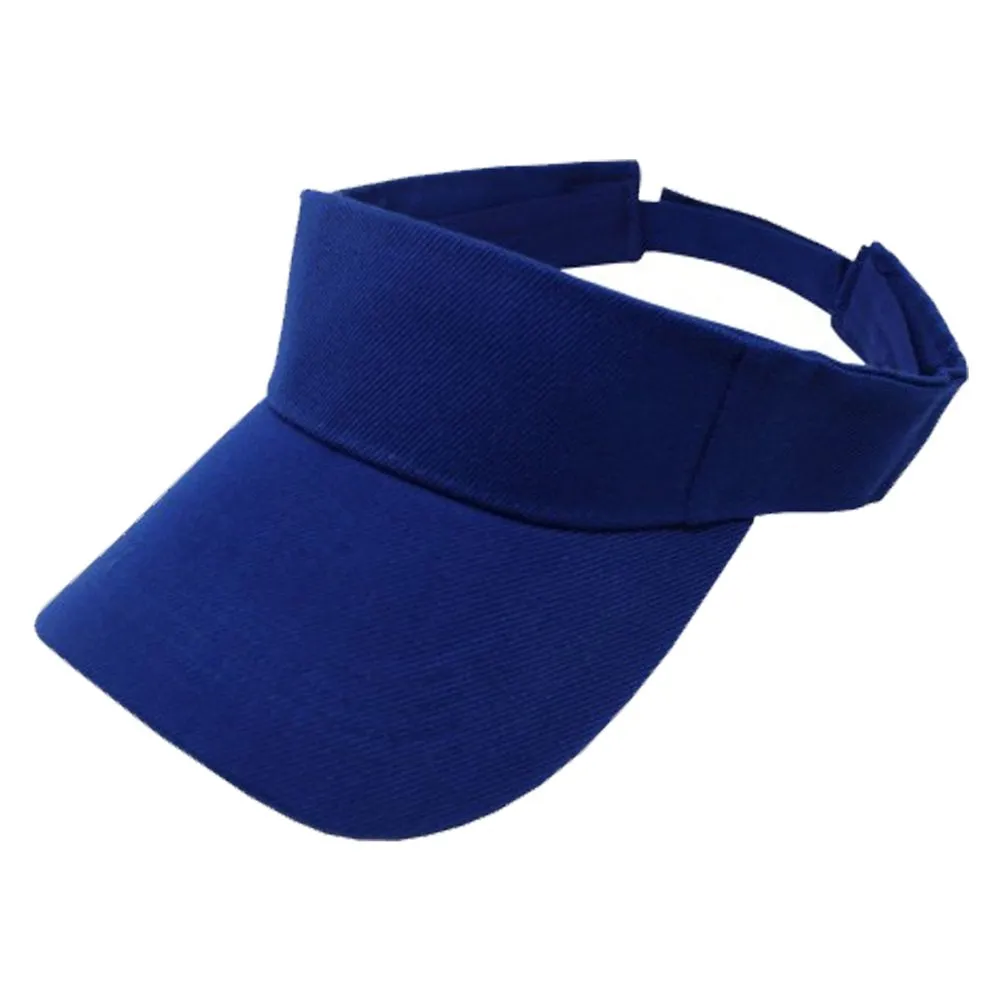 Pack of 5 Adjustable Sun Visor Cap