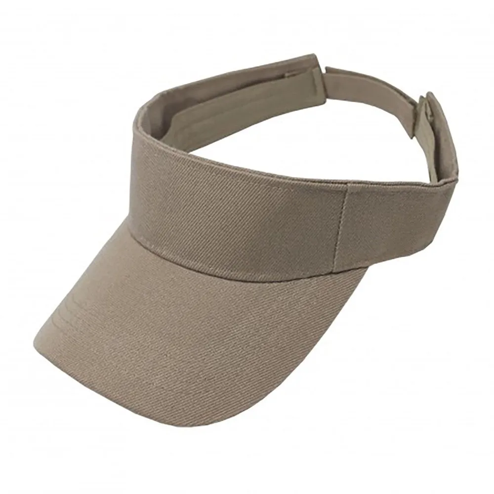 Pack of 5 Adjustable Sun Visor Cap