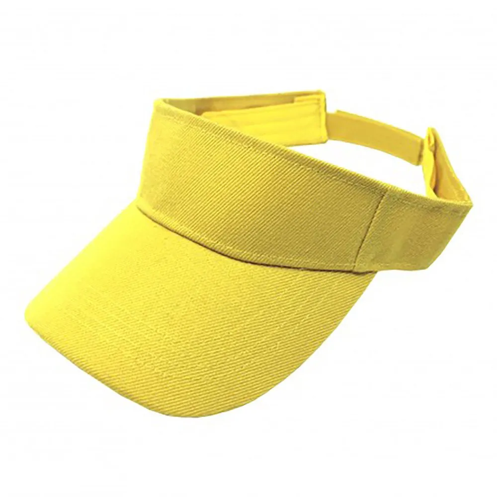 Pack of 5 Adjustable Sun Visor Cap