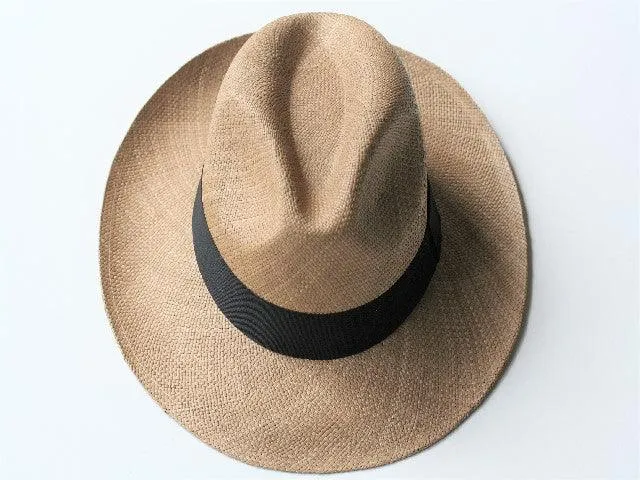 Panama Hat - Fedora - Tobacco