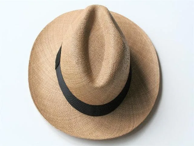 Panama Hat - Fedora - Tobacco