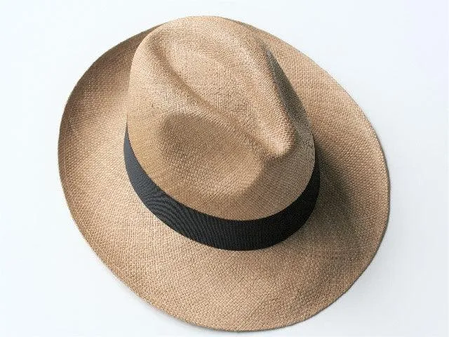 Panama Hat - Fedora - Tobacco