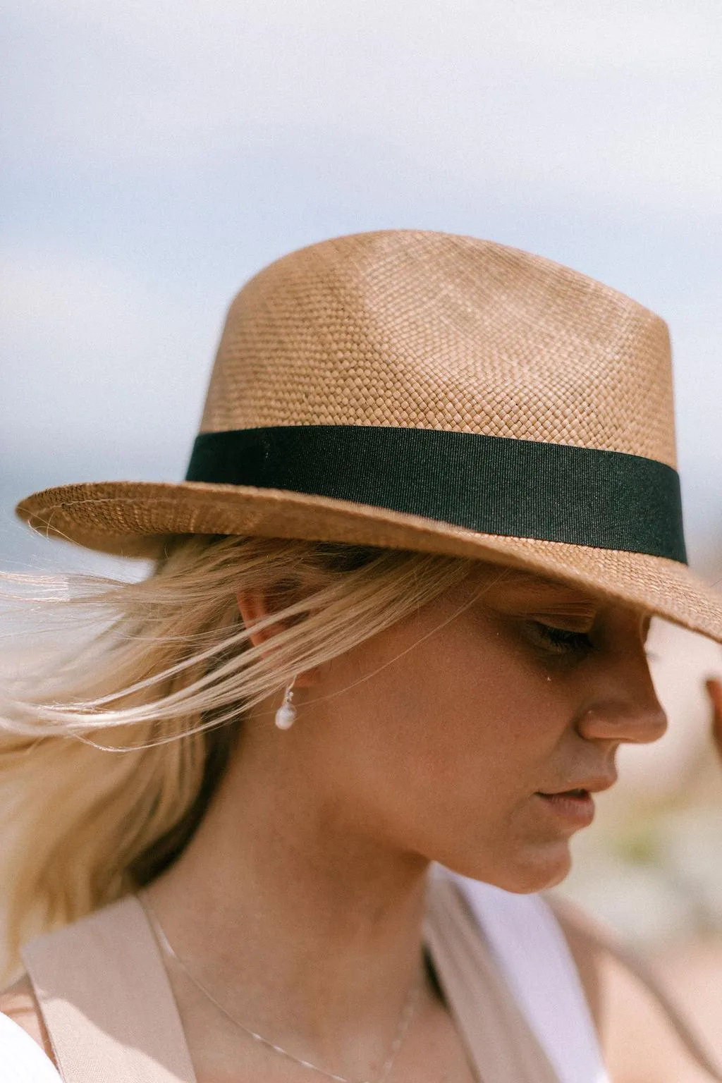 Panama Hat - Fedora - Tobacco