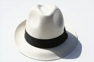 Panama Hat - Trilby - Ivory