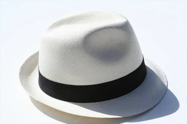 Panama Hat - Trilby - Ivory