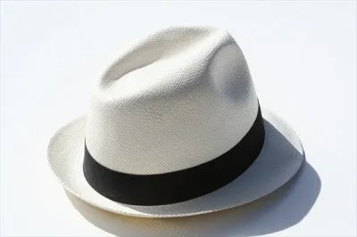 Panama Hat - Trilby - Ivory