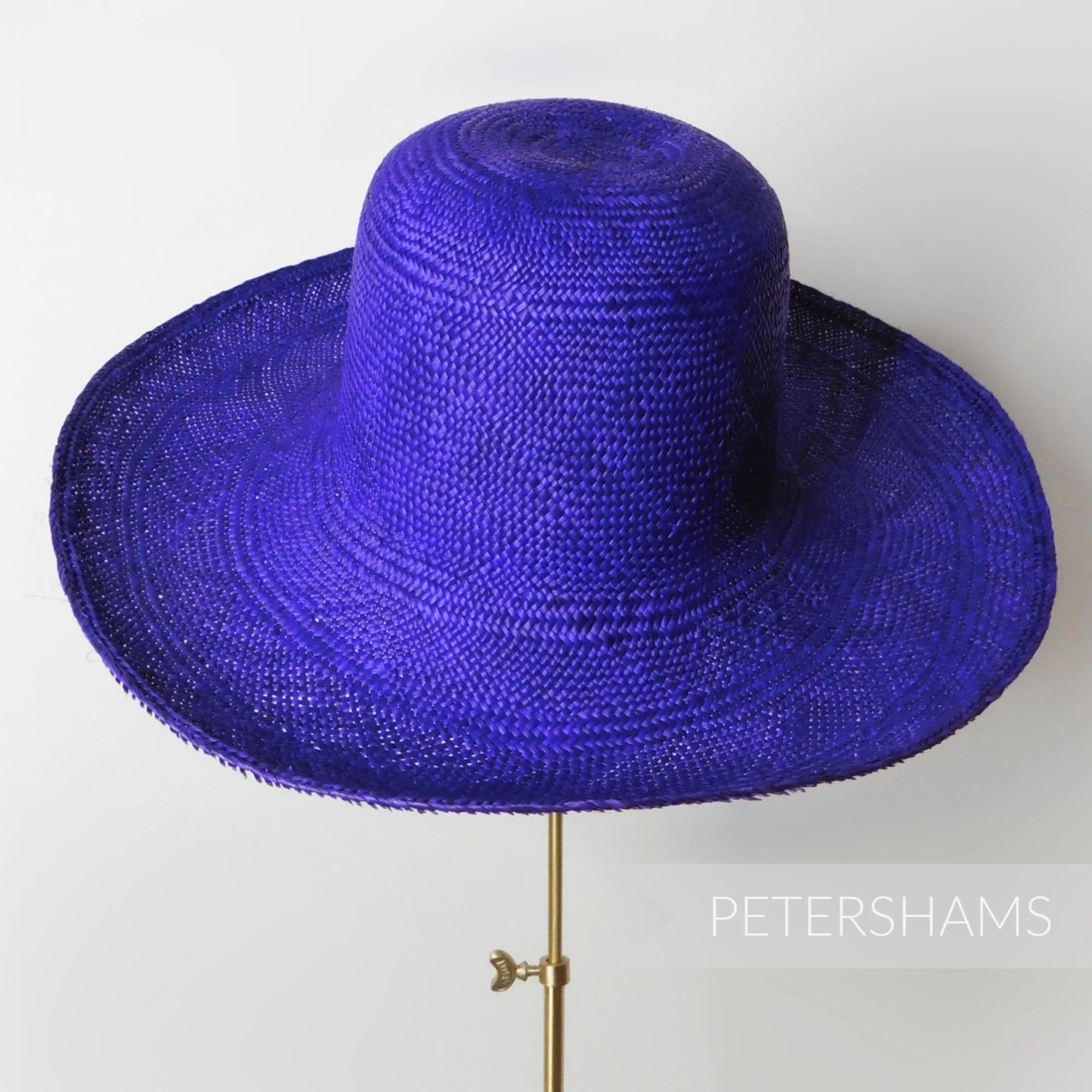 Panama Straw Capeline Hat Body - 11"