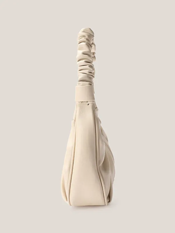 Pastel Faux Leather Hobo Bag