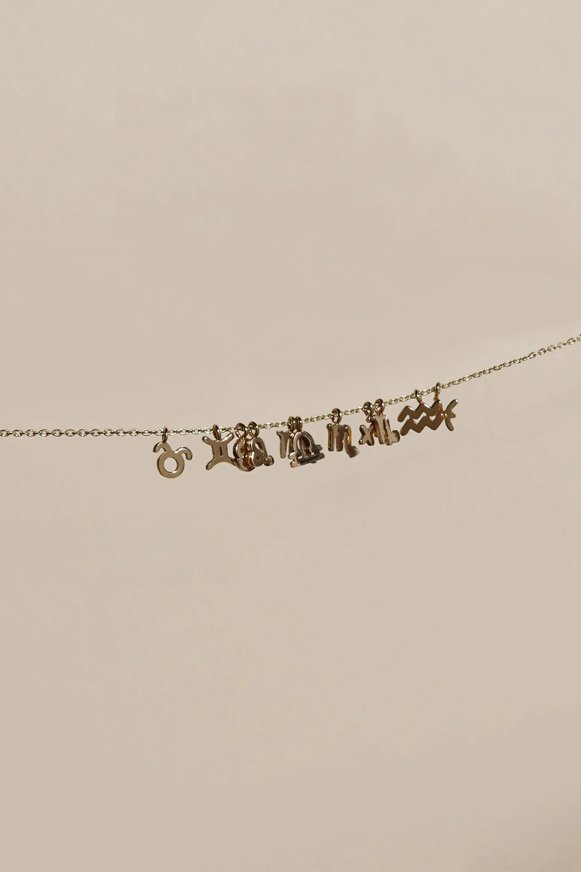 PETITE GEMINI ZODIAC NECKLACE