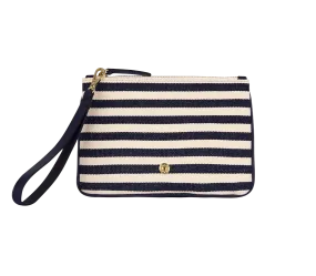 Riviera Canvas Pouch Striped