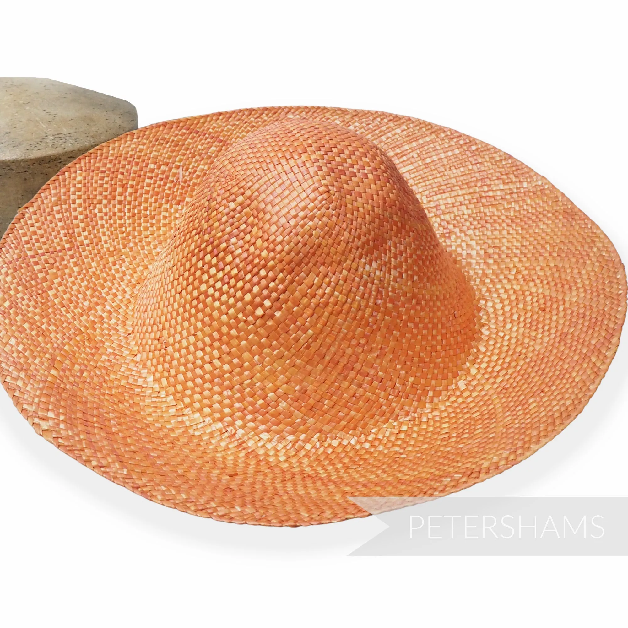 Shiny Wheatstraw Capeline Hat Body - 11"