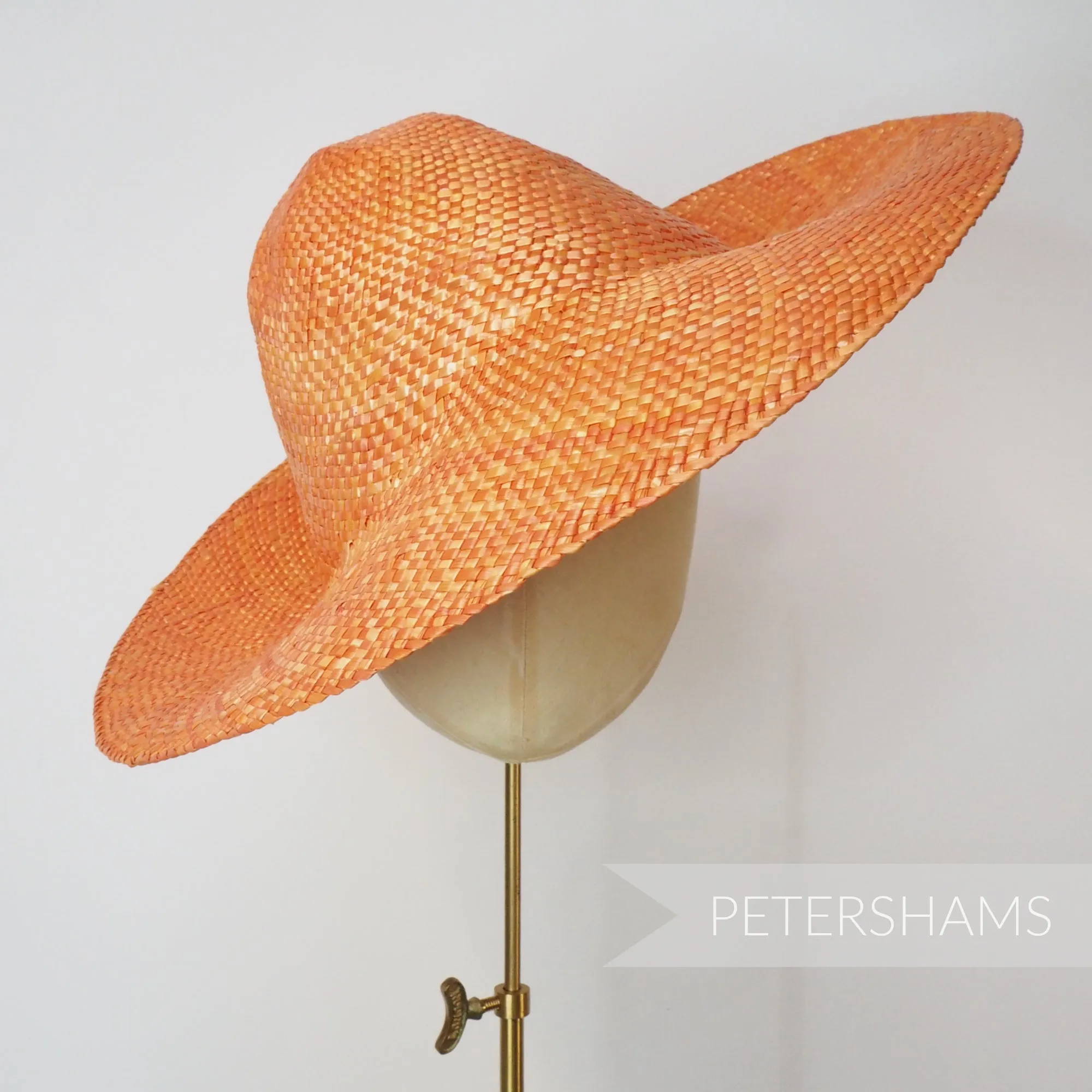 Shiny Wheatstraw Capeline Hat Body - 11"