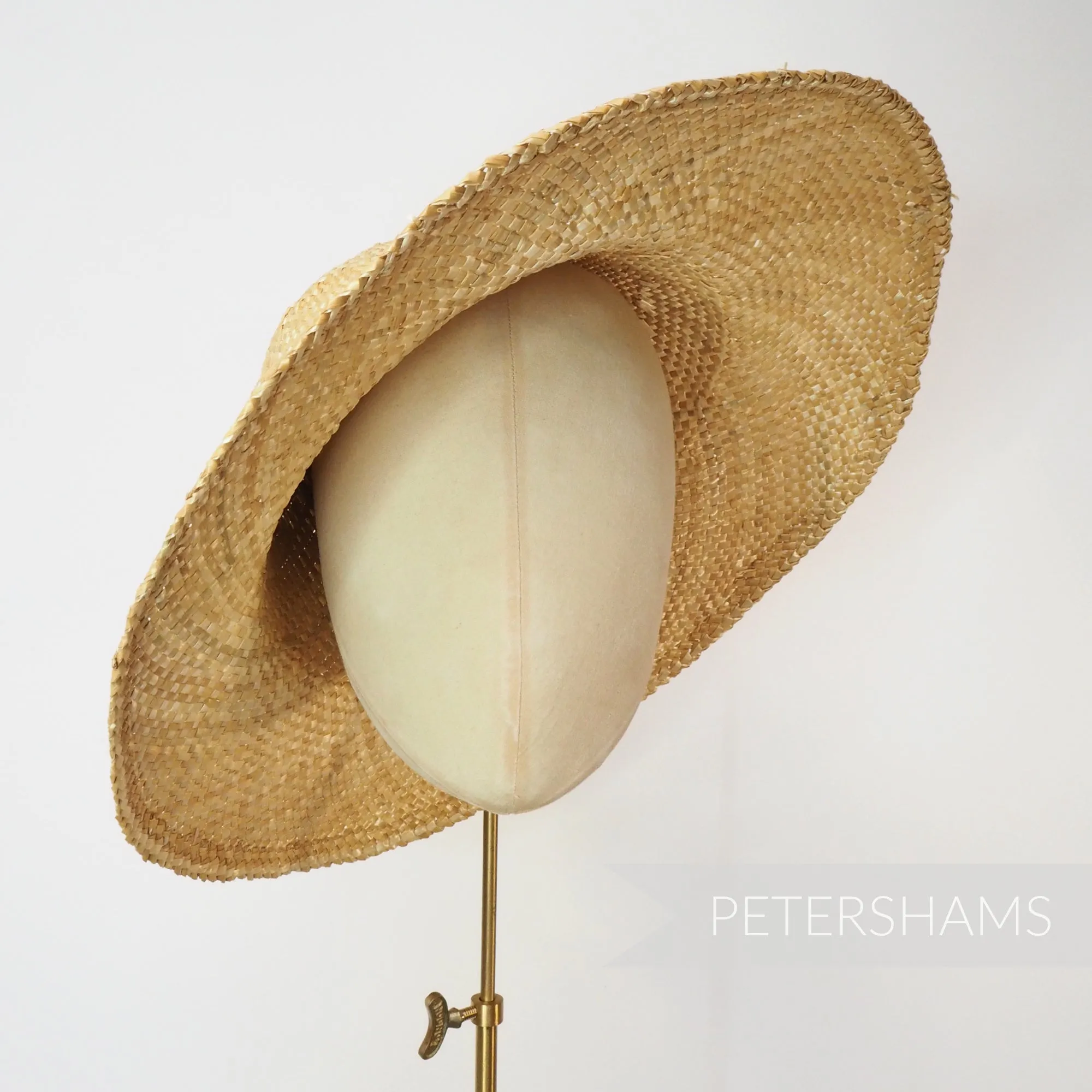 Shiny Wheatstraw Capeline Hat Body - 11"