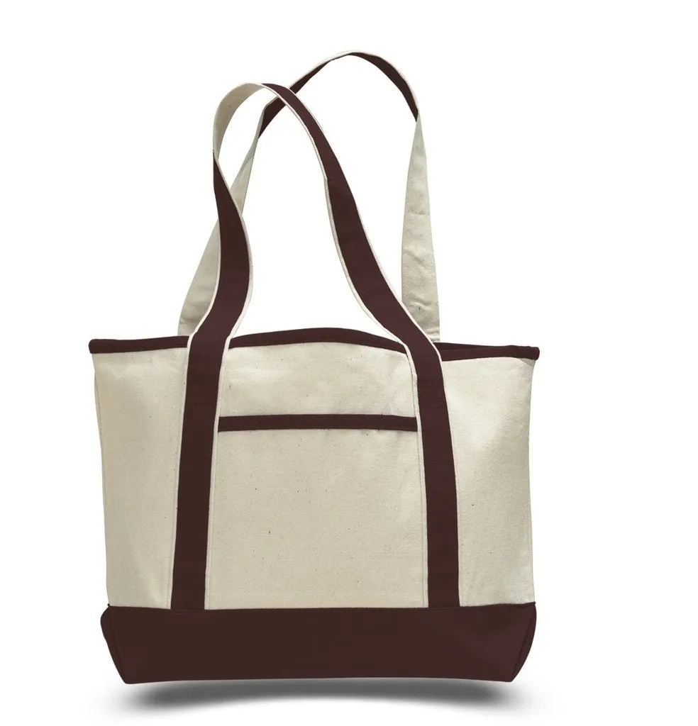 SMALL HEAVY CANVAS TOTE BAG