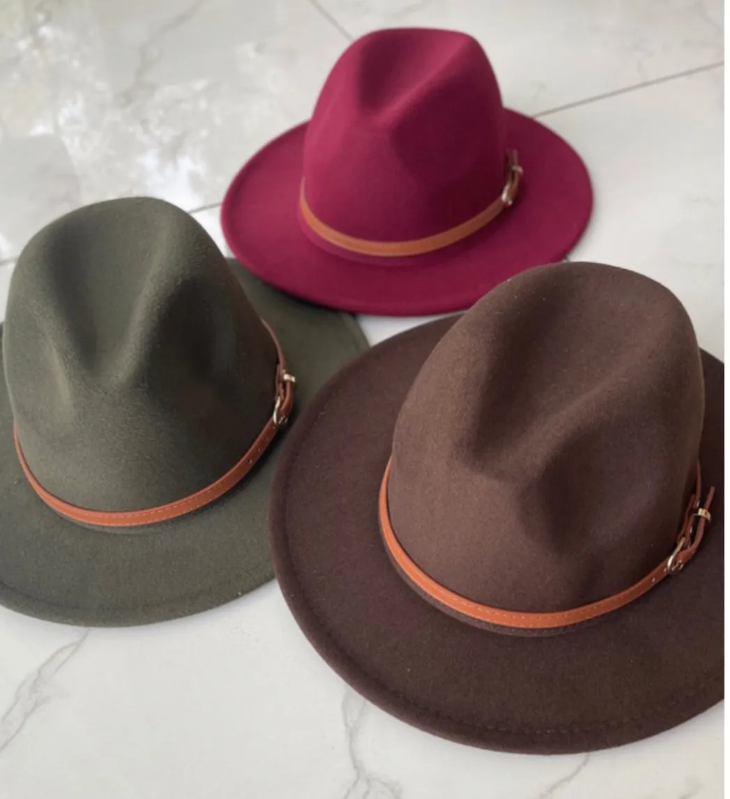 Vegan Felt Panama Hat