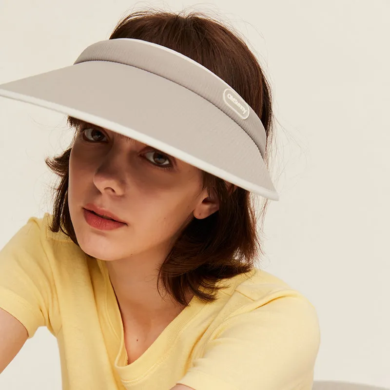 Women' Empty Top Large Brim Sun Visor Hat UPF50 