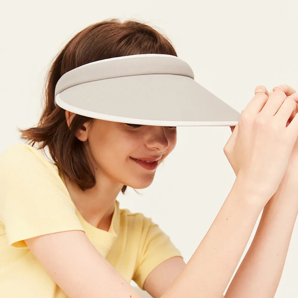 Women' Empty Top Large Brim Sun Visor Hat UPF50 