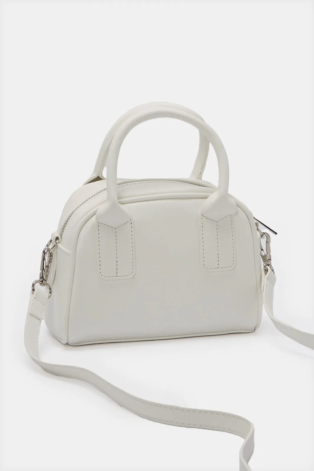 Women White Messenger Bag