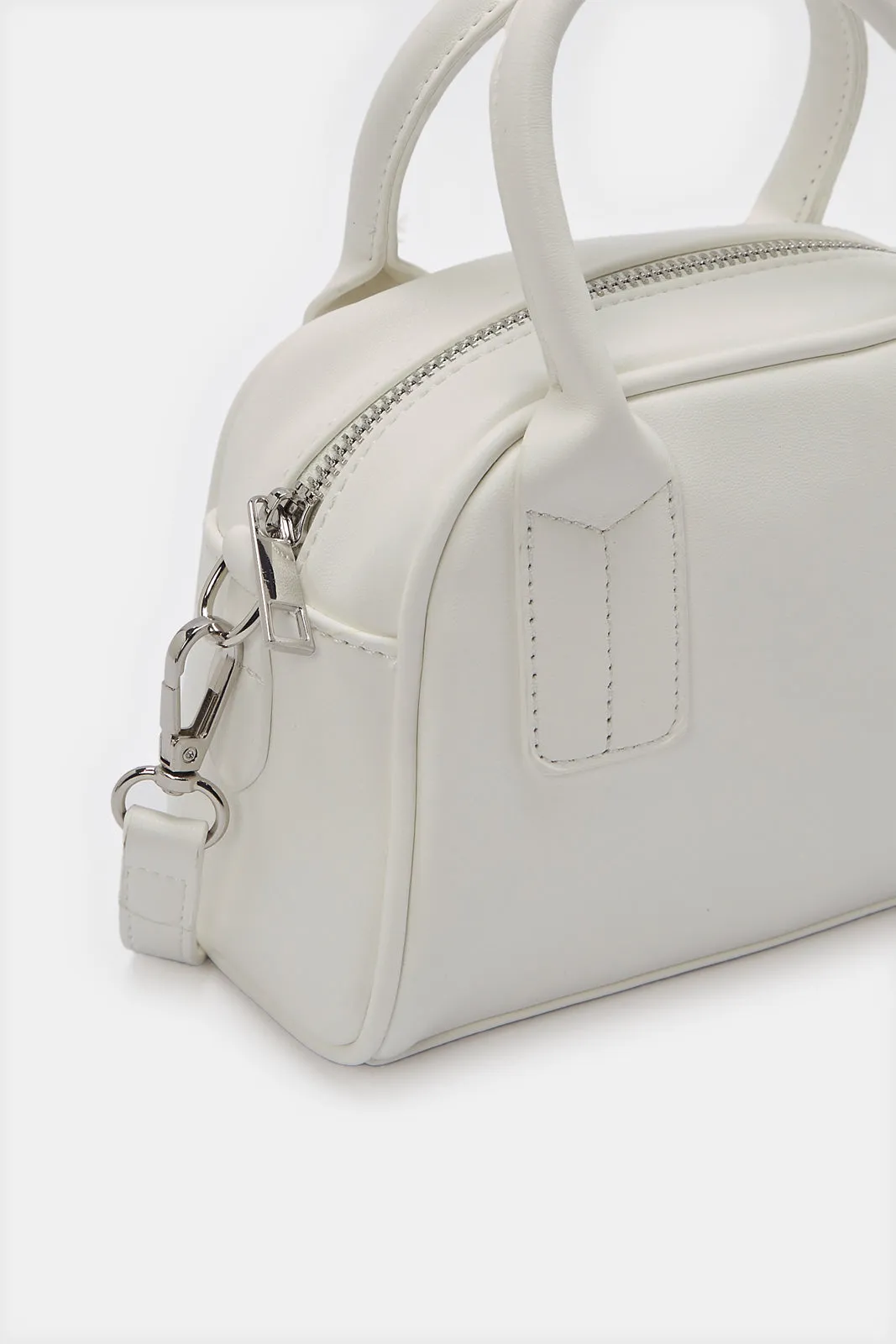 Women White Messenger Bag