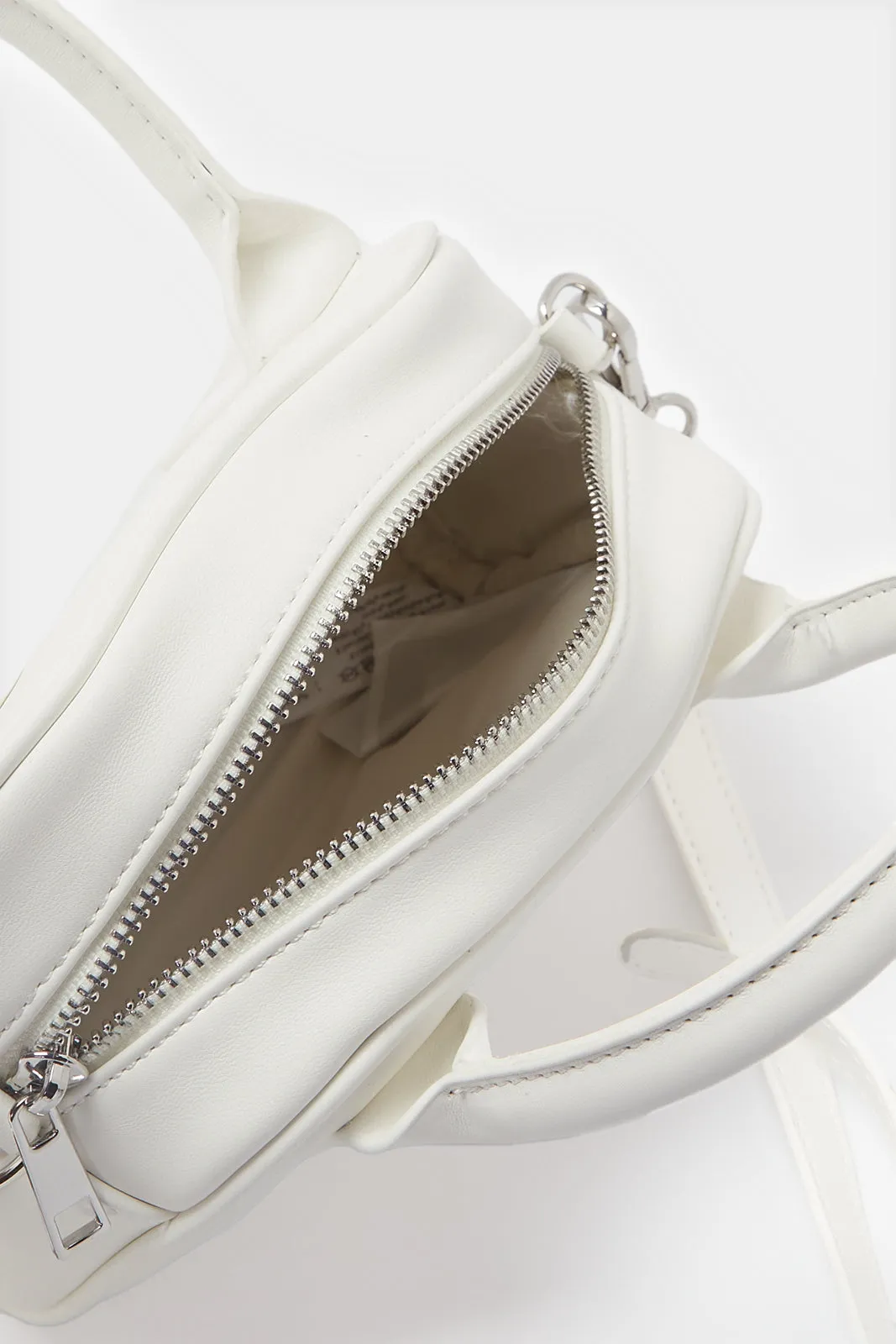 Women White Messenger Bag