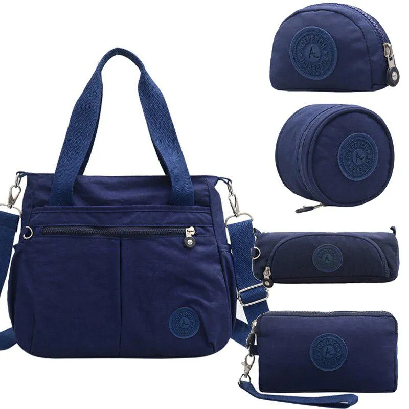 Women's Nylon Waterproof Messenger Bag