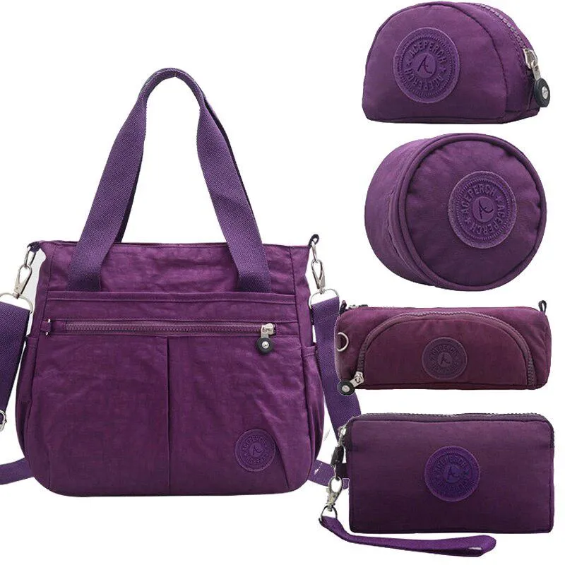 Women's Nylon Waterproof Messenger Bag