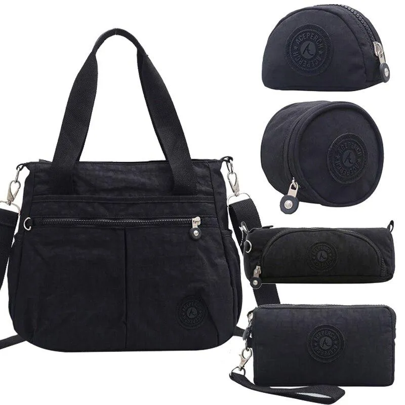 Women's Nylon Waterproof Messenger Bag