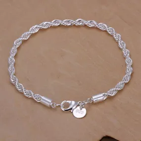 Women's Silver Plated 925 Bracelet